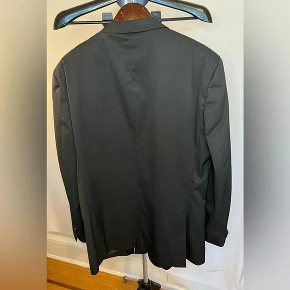 Marc Ecko Men 44L Gray 2-Button Blazer Jacket - Picture 4 of 9